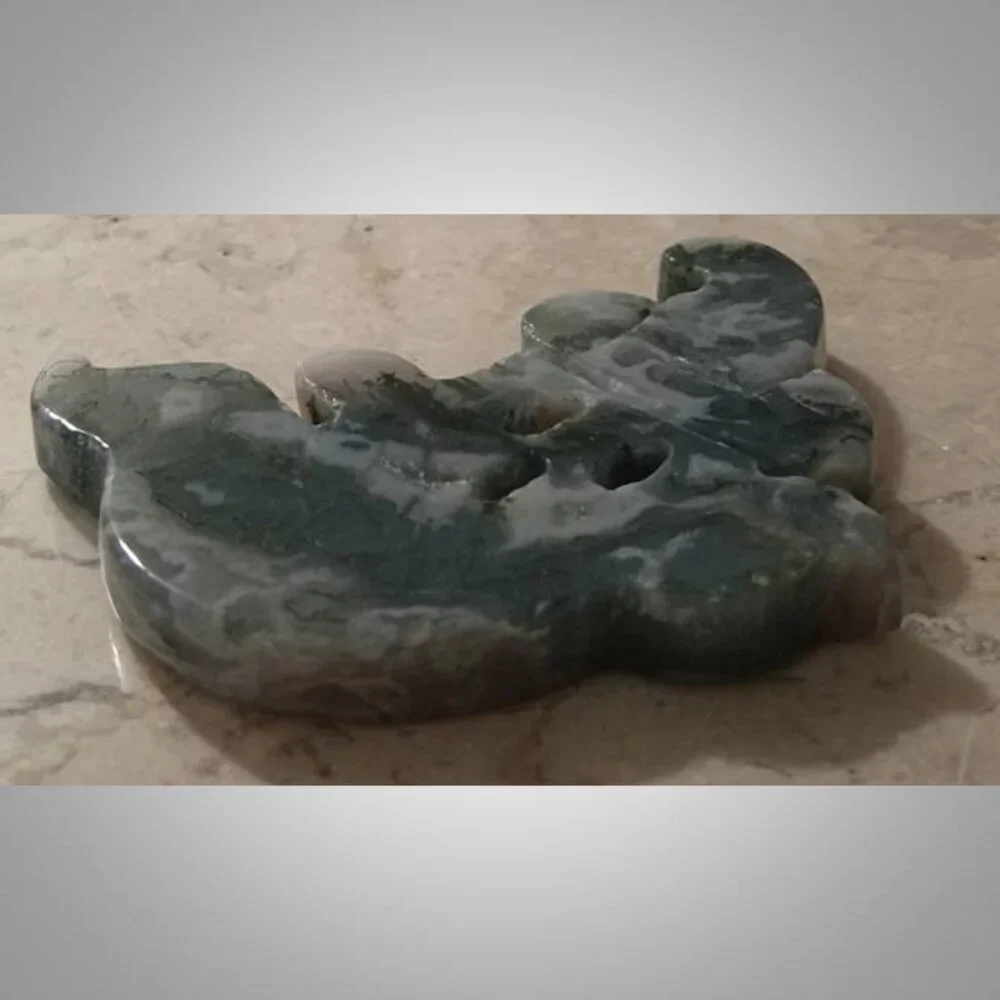 Moss Agate ghost!  Abundance Prosperity Success